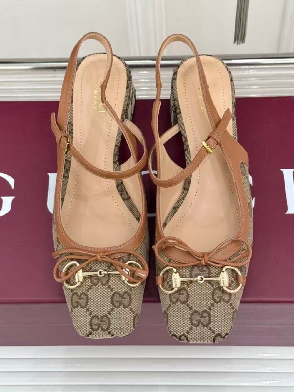 Gucci Horsebit Heeled Mules